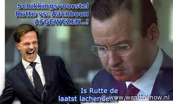 Afwijzing Karim Aachboun van schikkingsvoorstel Rutte..!!