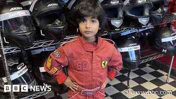 The four year-old vying to be a future F1 champion