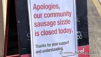 Outrage over 'absolutely un-Australian' sign outside Bunnings store