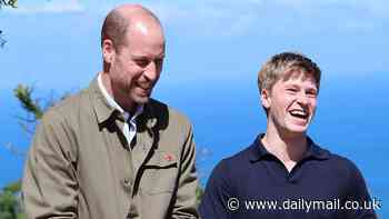 Prince William reveals his 'fantastic' favourite African animal during walkabout with Steve Irwin's son in Cape Town - as he meets South African President before Earthshot Prize