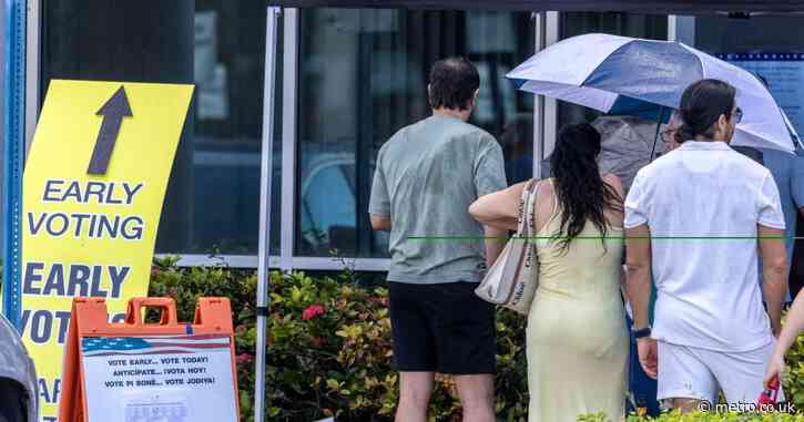 US election day weather sees rain and blizzard forecast for some