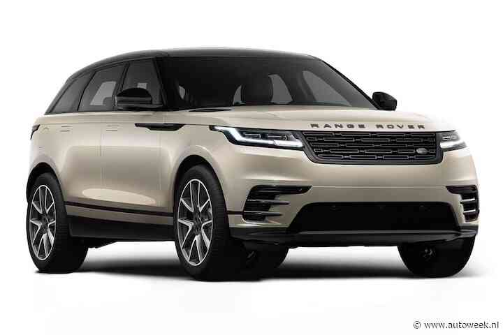 Range Rover Velar krijgt kleur op de wangen door nieuwe modeljaarupdate