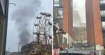 Man in hospital after cars set alight in garage of seven-storey Bromley block