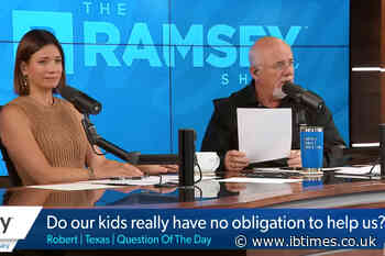 Should Adult Children Be Financially Responsible For Their Parents? Here's Why Dave Ramsey Says 'No'