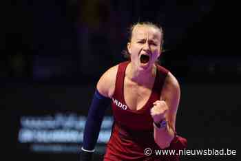 Jessica Pegula uitgeschakeld op WTA Finals na nederlaag tegen Barbora Krejcikova