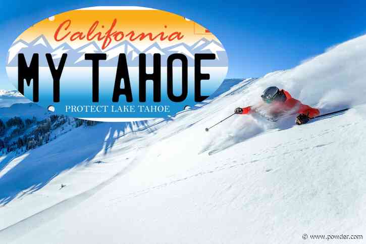 Get a Free Lift Ticket for Purchasing a Lake Tahoe License Plate