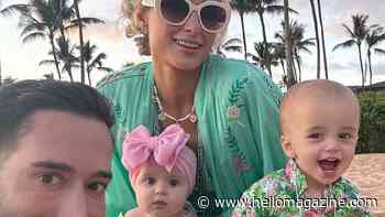 Paris Hilton's 'heart is full' as she shares new family photos with babies Phoenix and London