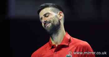 Novak Djokovic to plummet to painfully-low world ranking after pulling out of ATP Finals