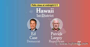 Hawaii First Congressional District Election Results 2024: Case vs. Largey