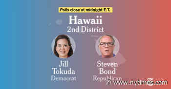 Hawaii Second Congressional District Election Results 2024: Tokuda vs. Bond