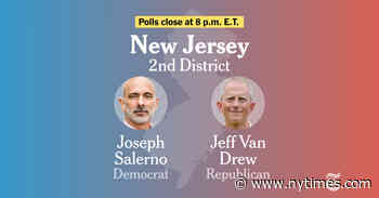 New Jersey Second Congressional District Election Results 2024: Van Drew vs. Salerno