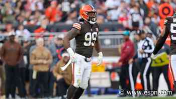 Lions bolster pass rush, trade for Browns' Smith