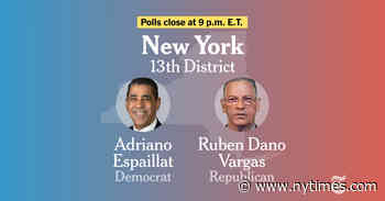 New York 13th Congressional District Election Results 2024: Espaillat vs. Vargas