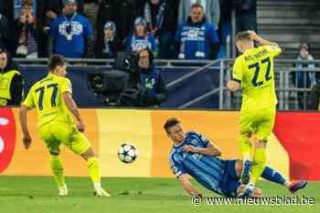 VIDEO. “Voet vooruit”: Siemen Voet laat zich zien bij Champions League-debuut met stevige tackle