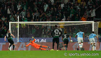 Sporting strike thrice against Man City in just 11 minutes 🤯