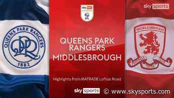 QPR 1-4 Middlesbrough