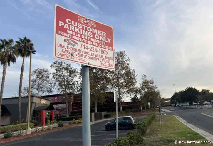 Beware the predatory tow trucks at the Carl’s Jr. at the Orange Outlets