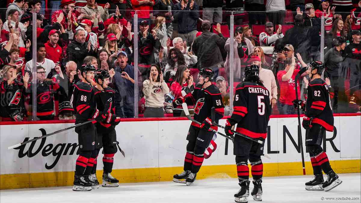 Washington Capitals at Carolina Hurricanes | Game Highlights | 11.3.24