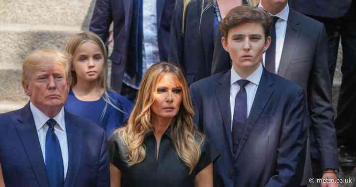 Trump reveals why his and Melania’s son Barron is so tall