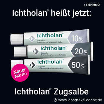 Neuer Name bei der Erfolgsmarke Ichtholan®