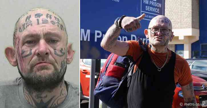 Hunt for heavily-tattooed ex-Hollywood star who police say ‘do not approach’