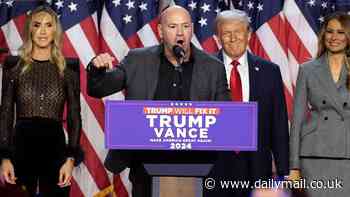 Trump fans demand president hand Dana White key role after he bizarrely crashes victory speech