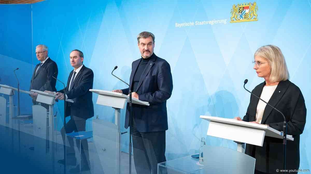 Pressekonferenz nach dem Kabinett (05.11.2024) - Bayern