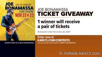 CONTEST: Win tickets to see Joe Bonamassa