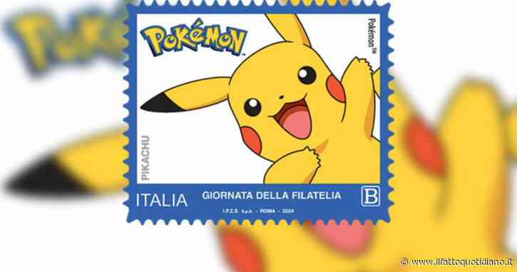 “Pikachu rappresenta il patrimonio culturale italiano”: il Ministero dedica un francobollo all’iconico Pokémon