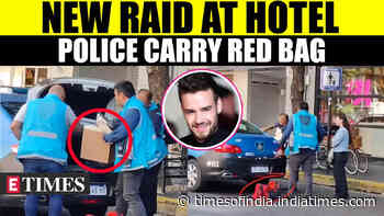 Liam Payne's Buenos Aires Hotel Raided For Second Time, Police Leave With Red Bag