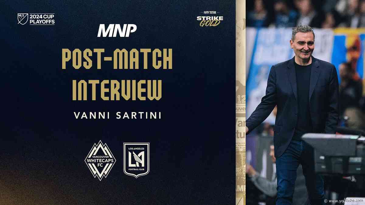 Post-Match Media Availability: Vanni Sartini | November 3, 2024