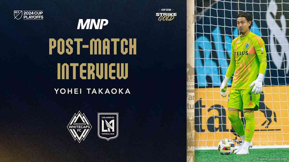 Post-Match Media Availability: Yohei Takaoka | November 3, 2024