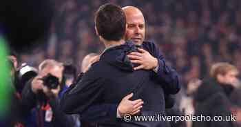 Private moment between Arne Slot and Xabi Alonso speaks volumes about Liverpool boss