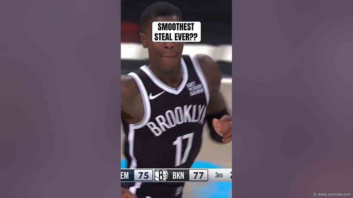 took the cookies right out of his hand #nba #brooklynnets #highlights