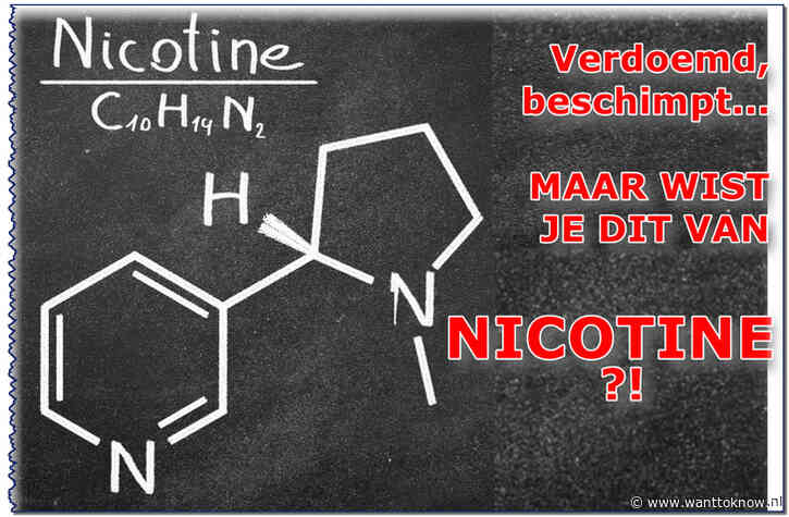 Het geheim achter nicotine..