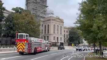 Georgia State Capitol is evacuated day after election after 'gas leak'