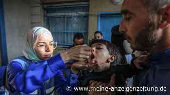 Polio-Impfkampagne im Gazastreifen abgeschlossen