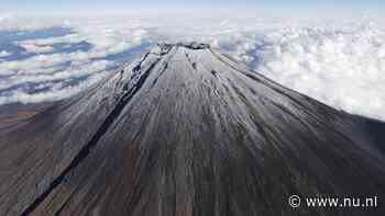 Beroemde Japanse berg Fuji heeft (een beetje) sneeuw na recordperiode zonder