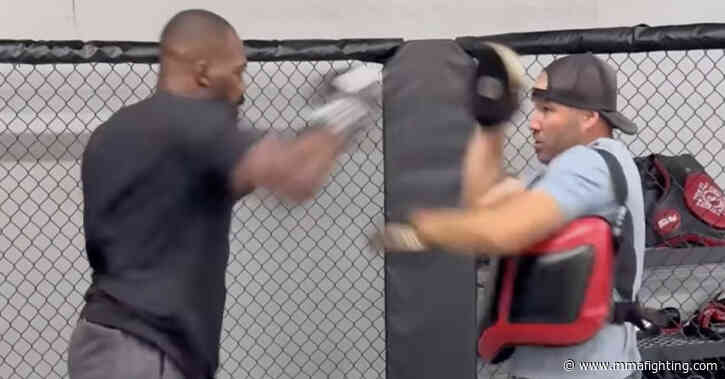 Watch Jon Jones’ new training footage days away from UFC 309