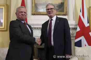 Starmer meets with King of Jordan at Downing Street