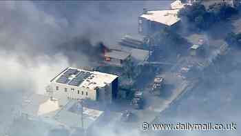 Mansions burn under brutal Malibu fire raging next to Pacific Coast Highway