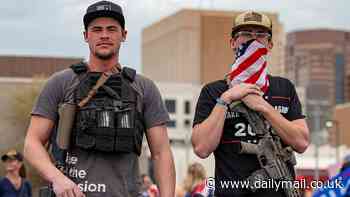 Inside the Arizona county rattled by bomb threats, where armed men guard the ballots and snipers are on the rooftops