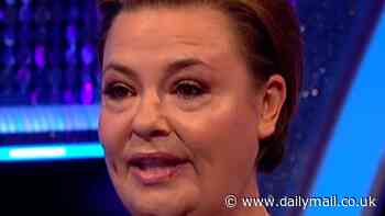 Ant McPartlin's ex Lisa Armstrong dazzles in a sequinned jumpsuit as she makes a rare TV appearance on Strictly: It Takes Two