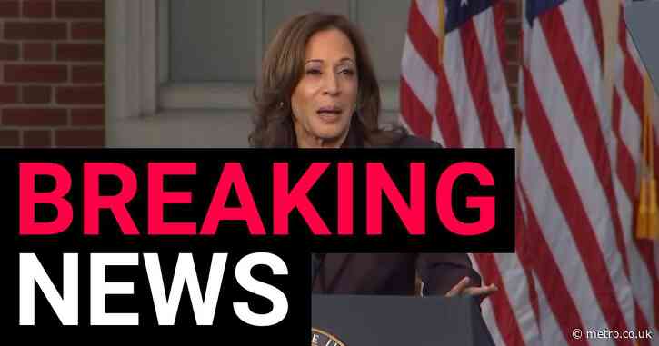 Harris says ‘my heart is full’ after conceding election to Trump