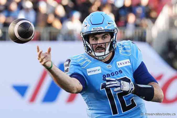 Kelly, Argos have shot at redemption in East Division final rematch with Alouettes