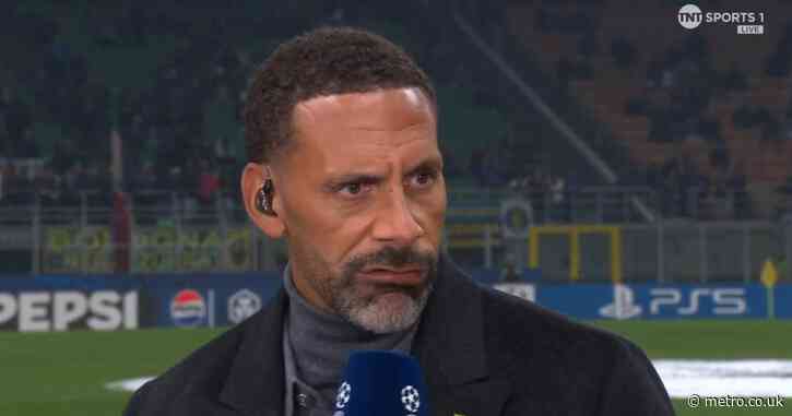 Rio Ferdinand urges Mikel Arteta to give Arsenal star ‘more time’ after Inter defeat