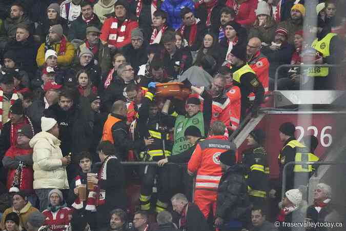 Fan’s death overshadows Bayern’s win in Champions League as fans refrain from singing