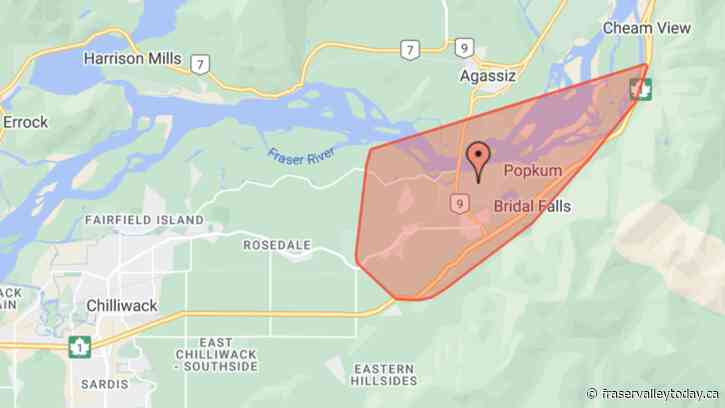 Over 1,600 lose power in Rosedale, Popkum Wednesday