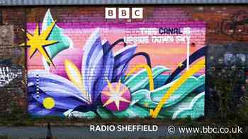 Poetry inspired mural unveiled on Sheffield canal