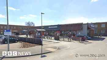 Armed police arrest man with sword in McDonald's